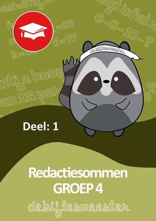 Foto van Redactiesommen - de bijlesmeester - paperback (9789492956064)