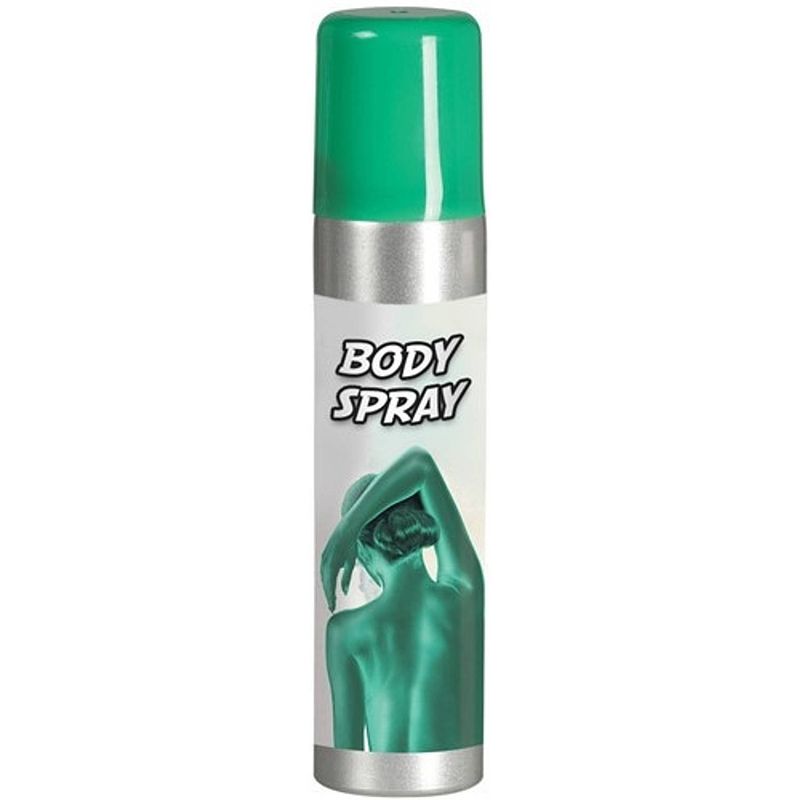 Foto van Fiestas guirca bodypaint spray 75 ml groen