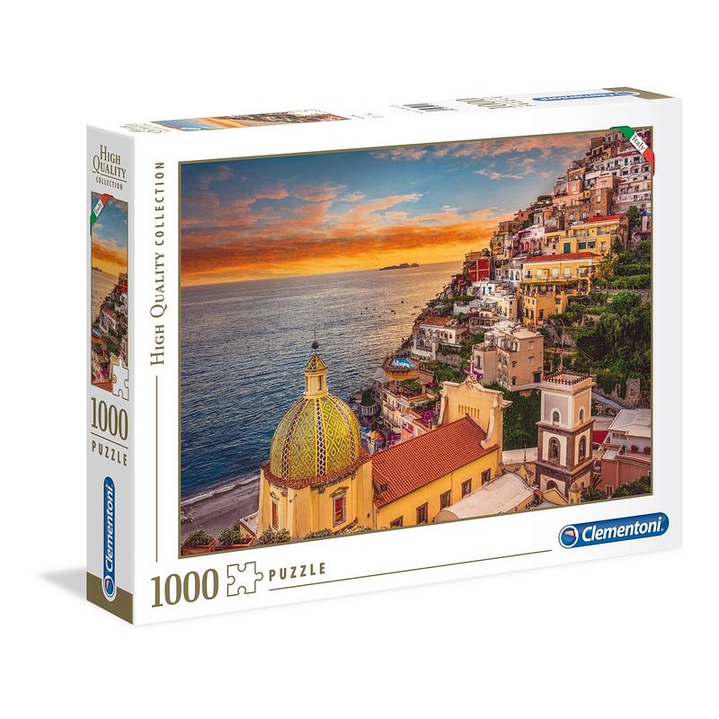 Foto van Clementoni legpuzzel hq - positano 1000 stukjes