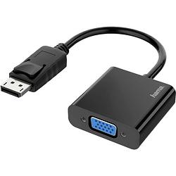 Foto van Hama 00200337 displayport / vga adapter [1x britse stekker - 1x displayport stekker] zwart