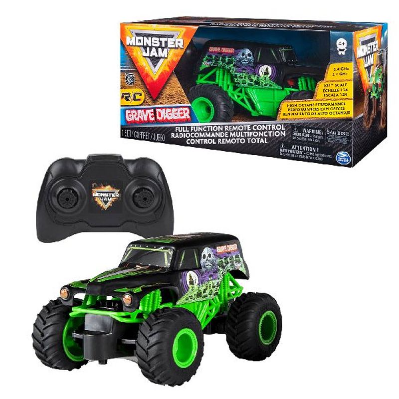 Foto van Monster jam 1:24 gravedigger - rc auto