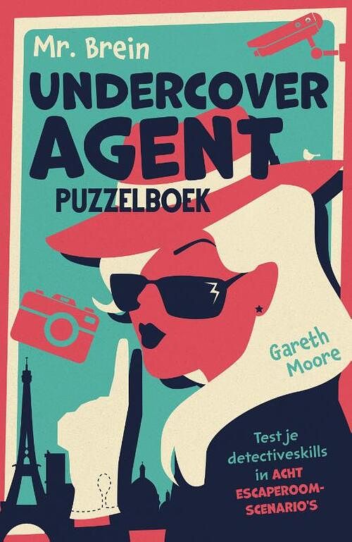 Foto van Mr. brein undercoveragent puzzelboek - gareth moore - paperback (9789045327761)