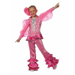 Foto van Roze disco kostuum voor meiden 152 - carnavalskostuums