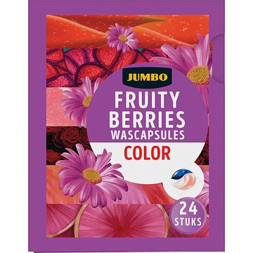 Foto van Jumbo wascapsules kleur fruity berries 24 wasbeurten