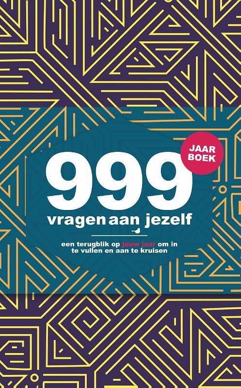 Foto van 999 vragen aan jezelf jaarboek - nicole neven - paperback (9789045326764)