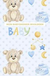 Foto van Mijn babyshower invulboek - ook geschikt als babyshower gastenboek - gold arts books - paperback (9789464650051)