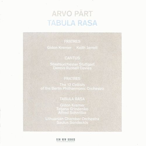 Foto van Tabula rasa - cd (0028947638780)