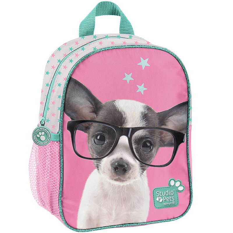 Foto van Studio pets chihuahua - peuter rugzak - 28 cm - multi