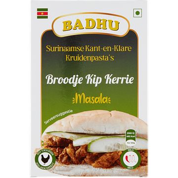 Foto van Badhu kruidenpasta voor kip kerrie masala 100g bij jumbo