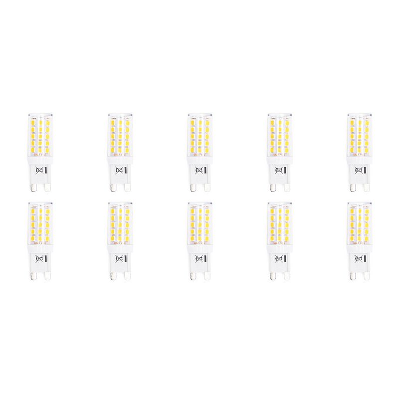 Foto van Led lamp 10 pack - aigi - g9 fitting - 3w - warm wit 3000k vervangt 32w