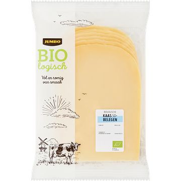 Foto van Jumbo biologische kaas belegen 50+ ca. 200g