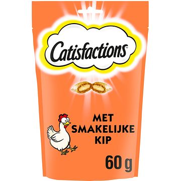 Foto van Catisfactions kattensnacks kip 60g bij jumbo