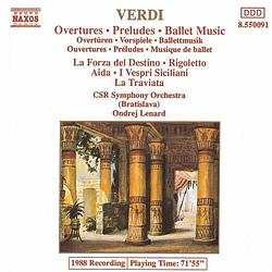 Foto van Overtures/preludes/ballet music - cd (4891030500914)