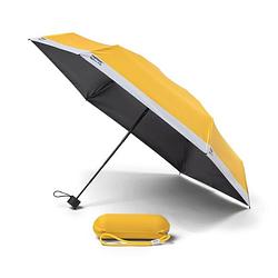 Foto van Copenhagen design paraplu compact in reistas - yellow 012