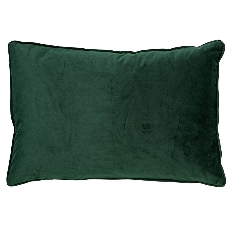 Foto van Dutch decor finn - kussenhoes velvet mountain view 40x60 cm - groen - groen