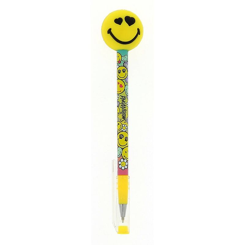 Foto van Blueprint collections balpen smiley 16 cm geel