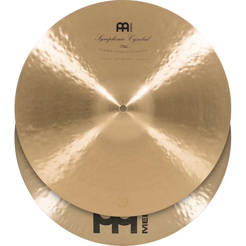 Foto van Meinl sy-18h symphonic orkestrale bekkenset 18 inch heavy