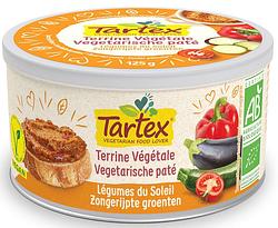 Foto van Tartex vegetarische paté zongerijpte groenten
