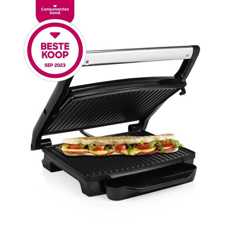 Foto van Princess 112415 panini grill zwevend bovendeksel