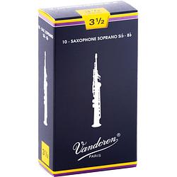 Foto van Vandoren sr2035 traditional rieten voor sopraan-saxofoon 3.5, 10 stuks