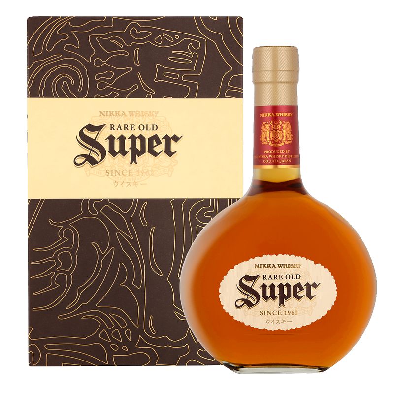 Foto van Nikka super rare old 70cl whisky + giftbox