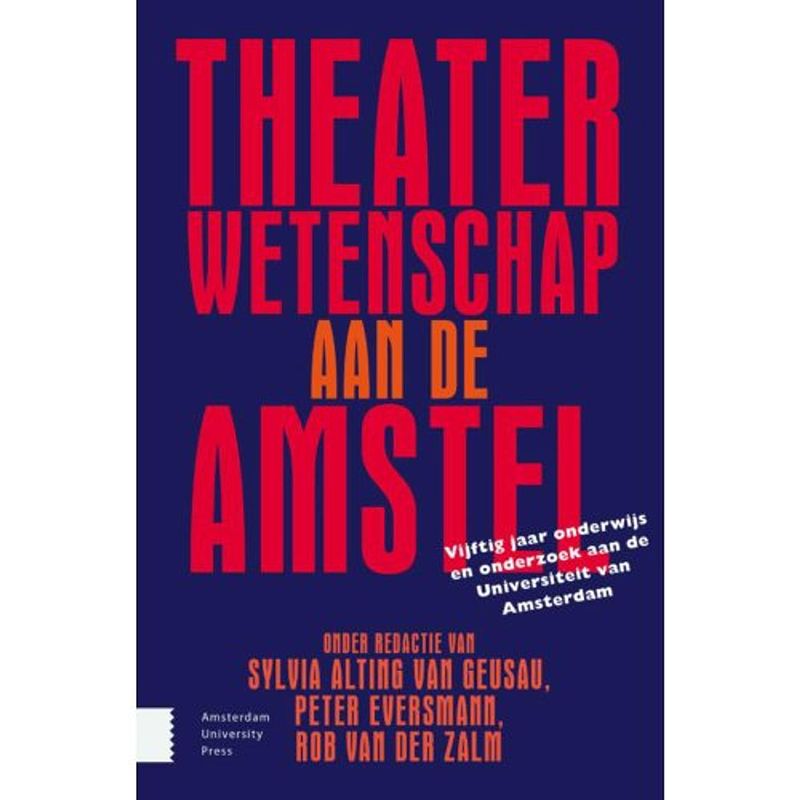 Foto van Theaterwetenschap aan de amstel