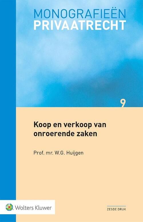 Foto van Koop en verkoop van onroerende zaken - paperback (9789013168877)