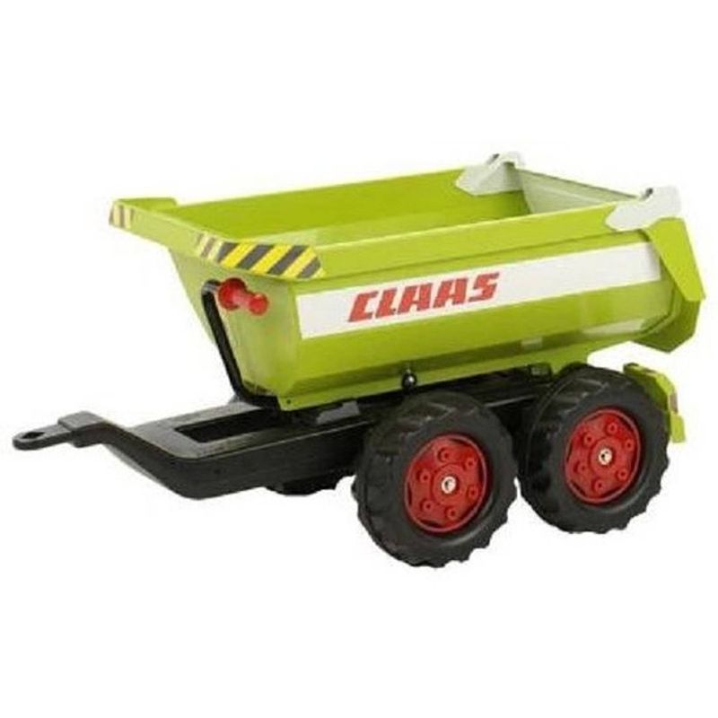 Foto van Rolly toys aanhanger rollyhalfpipe claas junior groen