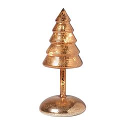 Foto van Kerstboom lamp - koper - 41x30,5x42 cm