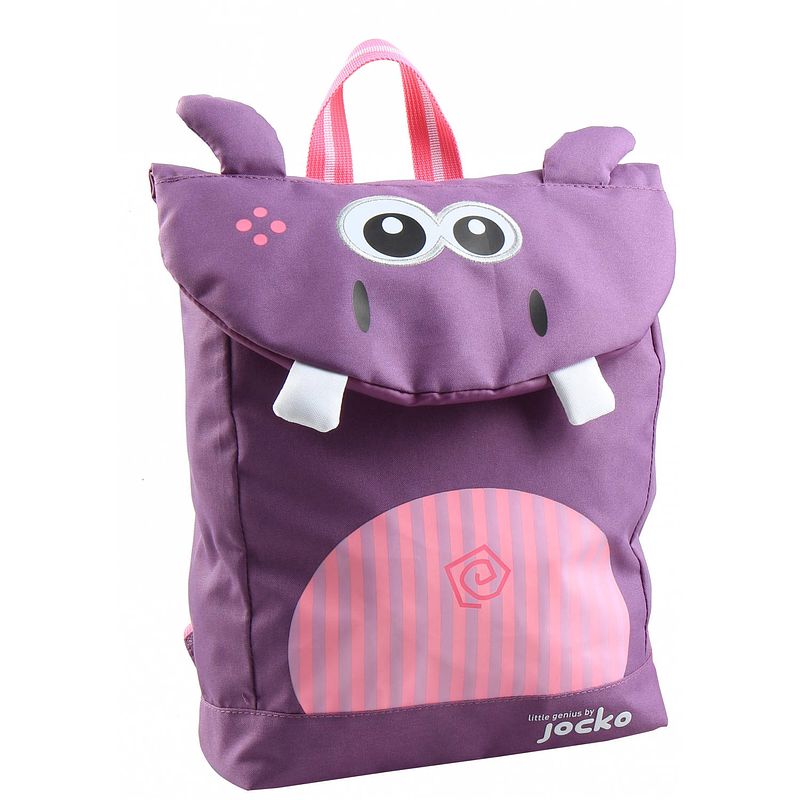 Foto van Jim jam bags schooltas hippo junior 7,5 liter polyester paars