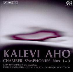 Foto van Aho: chamber symphonies nos. 1 - 3 - cd (7318599911267)