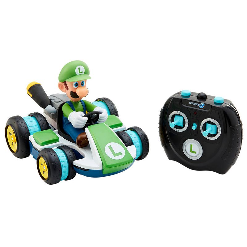 Foto van Super mario rc mini kart racer luigi