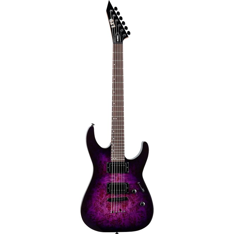 Foto van Esp ltd m-200dx nt purple burst elektrische gitaar