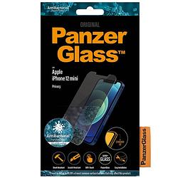Foto van Panzerglass case friendly apple iphone 12 mini privacy screenprotector glas