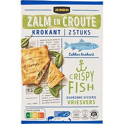 Foto van Jumbo zalm en croute 2 stuks