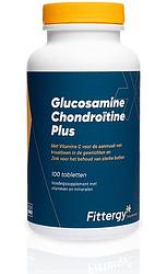 Foto van Fittergy glucosamine chondroïtine plus tabletten