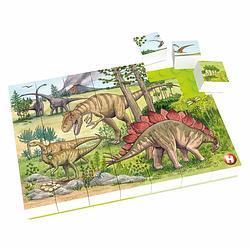 Foto van Hubelino blokpuzzel dinosaurus wereld, 35st.