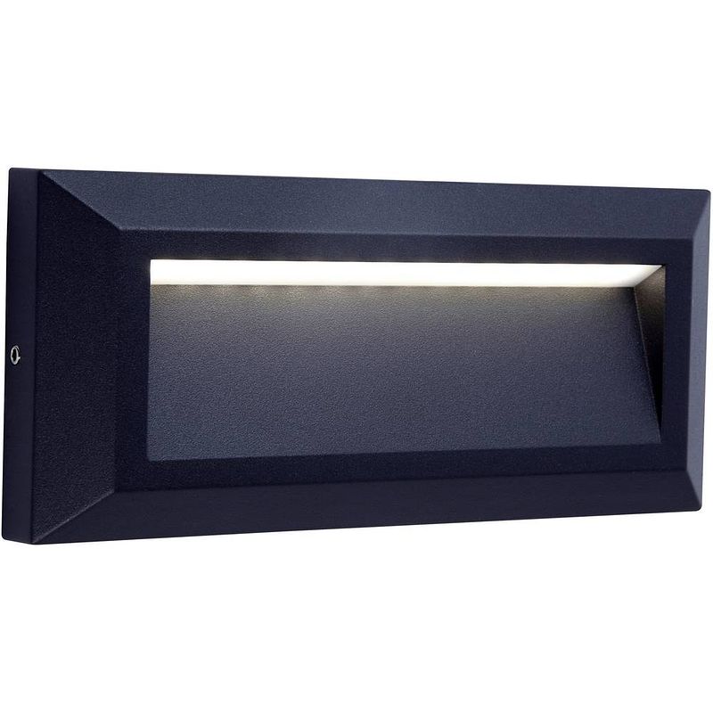 Foto van Lutec helena 5191602118 led-buitenlamp (wand) 10.5 w antraciet