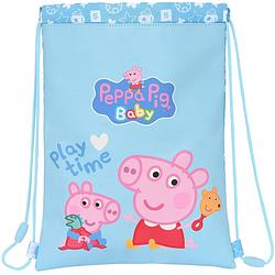 Foto van Peppa pig gymbag baby - 34 x 26 cm - polyester