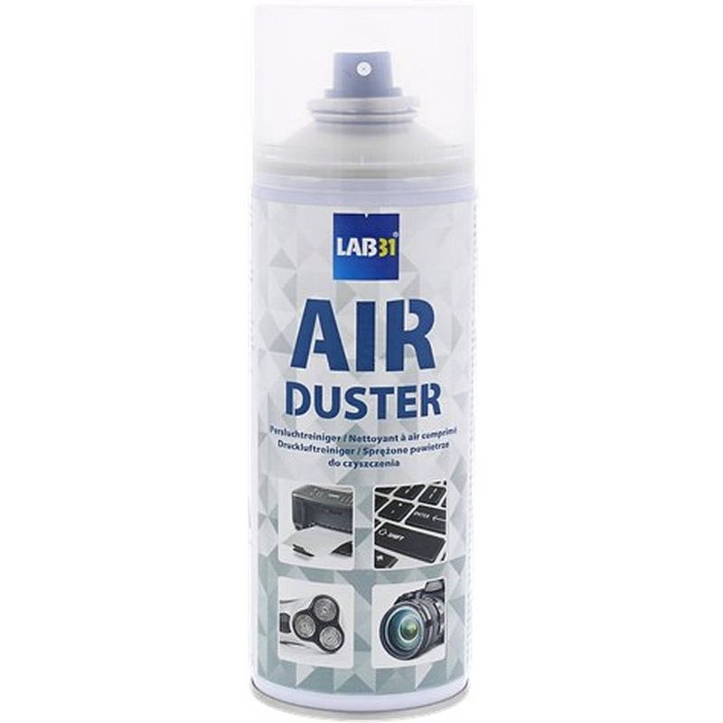 Foto van Lab31 spray compressed - perslucht spuitbus - luchtspray -400ml