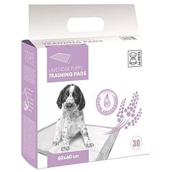 Foto van M-pets leermat lavendel - 30 stuks - 60x60cm - voor puppy