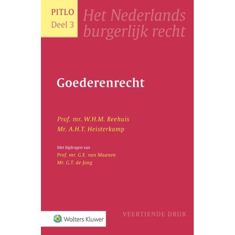 Foto van Pitlo 3 - goederenrecht