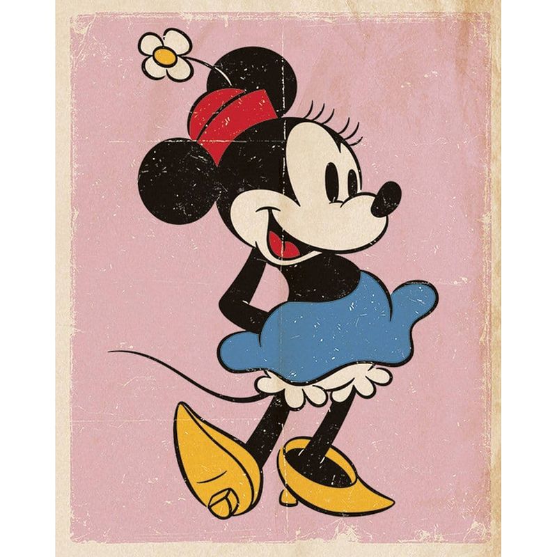 Foto van Pyramid minnie mouse retro poster 40x50cm