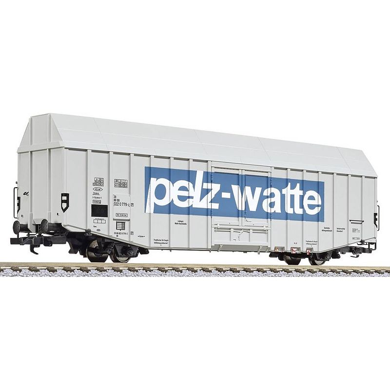 Foto van Liliput l265807 n grote goederenwagen hbks „pelz-watten” van de db