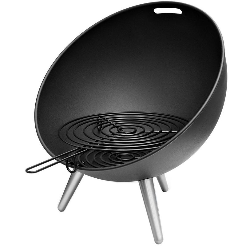 Foto van Eva solo barbecue fireglobe gas grillrooster 43 cm staal