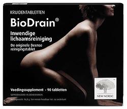 Foto van New nordic bio drain detox plan tabletten 90st