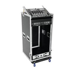 Foto van Roadinger spezial-kombi-case 20 he mengpaneel flightcase (l x b x h) 615 x 550 x 1135 mm