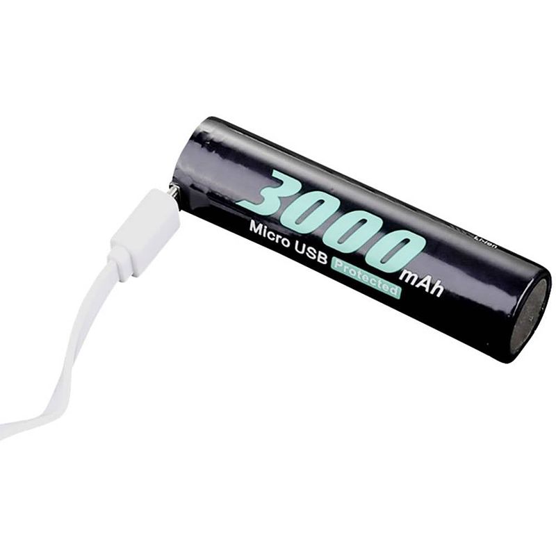 Foto van Soshine 18650usb-3.7-3000 speciale oplaadbare batterij 18650 li-ion 3.6 v 3000 mah