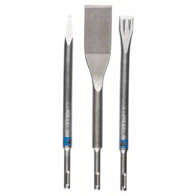 Foto van Bosch accessories 2607019159 beitelset 3-delig sds-plus 1 set(s)