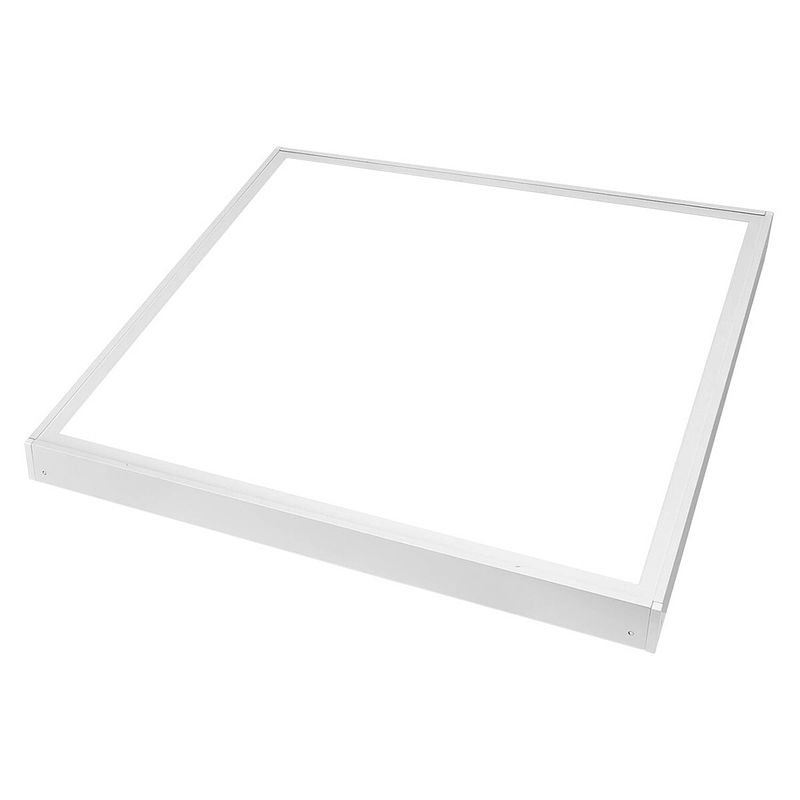 Foto van Led paneel 60x60 - velvalux lumis - helder/koud wit 6000k - 40w - opbouw - vierkant - wit - flikkervrij